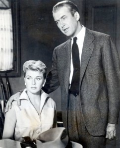 Doris Day and Jimmy Stewart